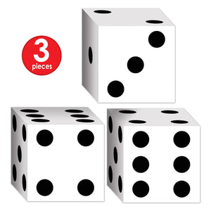 Bulk Dice Favor Boxes (Case of 36) by Beistle