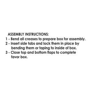 Bulk Dice Favor Boxes (Case of 36) by Beistle