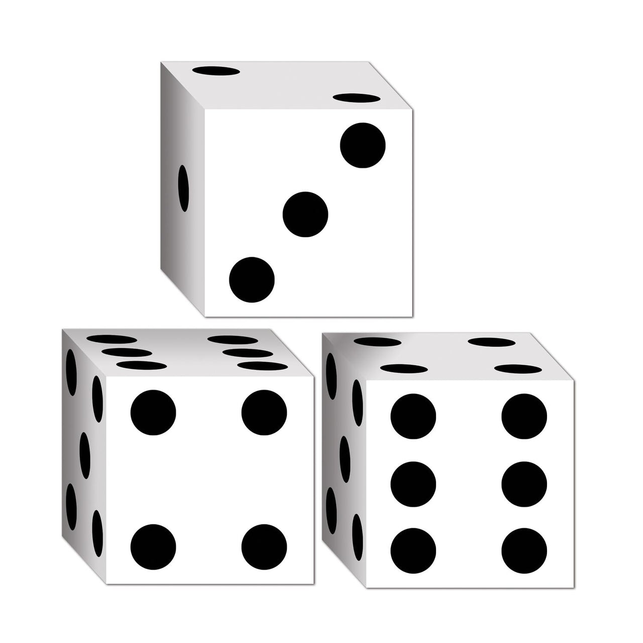 Beistle Dice Party Favor Boxes (3/Pkg)