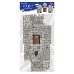 Bulk Castle Favor Boxes (Case of 36) by Beistle