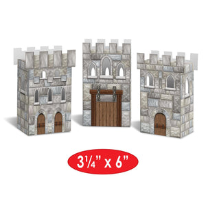 Bulk Castle Favor Boxes (Case of 36) by Beistle