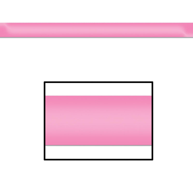 Beistle Gleam 'N Party Streamer - pink - plastic