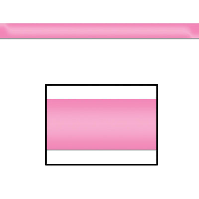 Beistle Gleam 'N Party Streamer - pink - plastic