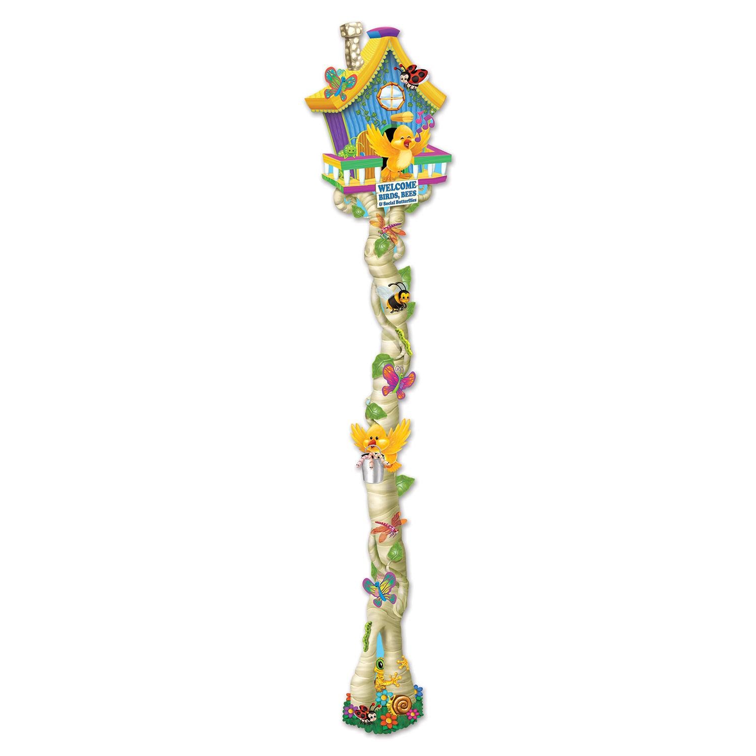 Beistle Jointed Spring Birdhouse Party Decoration