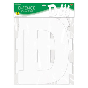 Bulk D-Fence Cutout Set (Case of 12) by Beistle