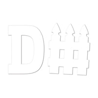 Beistle D-Fence Party Cutout Set