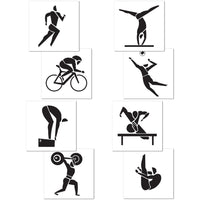 Beistle Summer Sports Party Cutouts (4/Pkg)