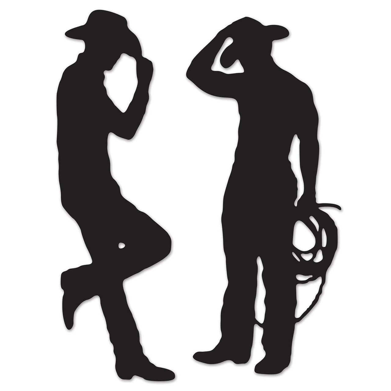 Beistle Cowboy Party Silhouettes (2/Pkg)