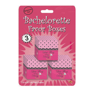 Bachelorette Favor Boxes