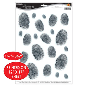 Fingerprints Peel 'N Place Clings