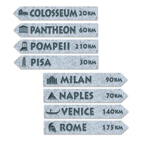 Beistle Italian Street Party Sign Cutouts (4/Pkg)