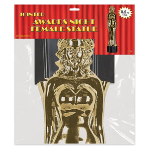 Jointed Awards Night Female Statuette Cutout
