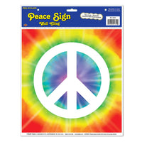 Beistle Peace Sign Party Peel 'N Place Clings