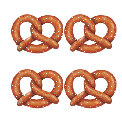 Beistle Oktoberfest Pretzel Cutout Decorations (4/Pkg)