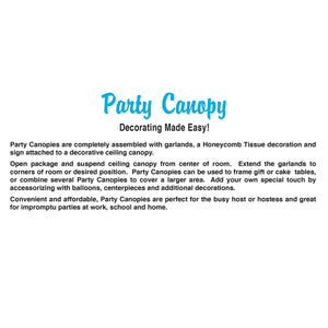 Jungle Monkey Party Canopy - Jungle Party Theme