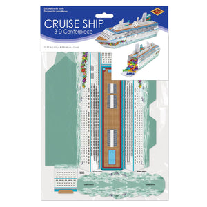 Bulk Cruise Ship Centerpiece (Case of 12) by Beistle