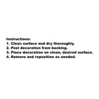 Crayons Peel 'N Place Clings