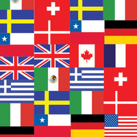 International FlagTable Roll