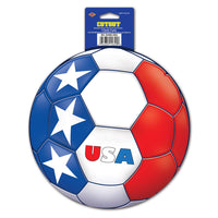 Beistle Soccer Party Cutout - United States