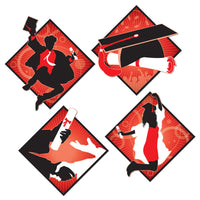 Beistle Graduation Party Cutouts (4/Pkg)