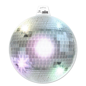 Bulk Disco Ball Cutout 70's Theme (Case of 24) by Beistle