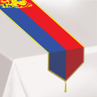 Beistle Printed Medieval Party Paper Table Runner