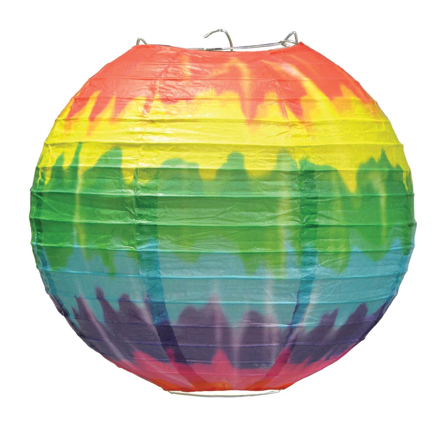 Beistle Tie-Dyed Party Paper Lanterns (3/Pkg)