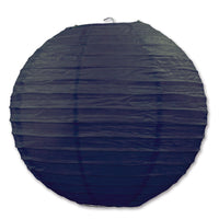 Beistle Party Paper Lanterns black (3/Pkg)