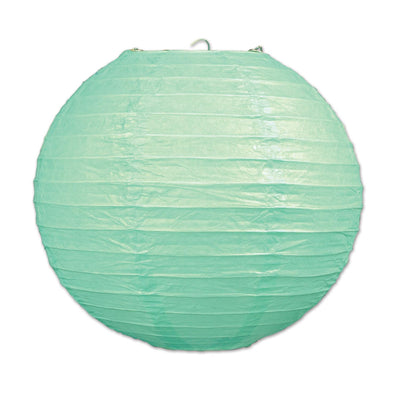 Beistle Party Paper Lanterns mint green (3/Pkg)