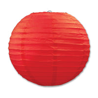 Beistle Party Paper Lanterns red (3/Pkg)
