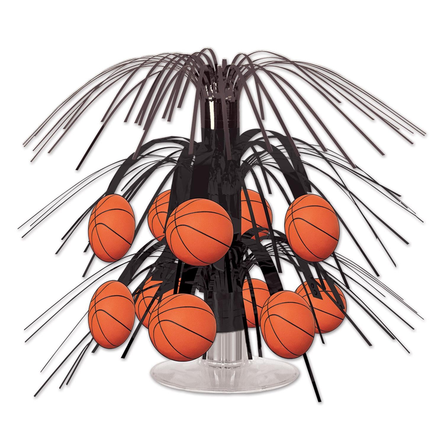 Beistle Basketball Mini Party Cascade Centerpiece