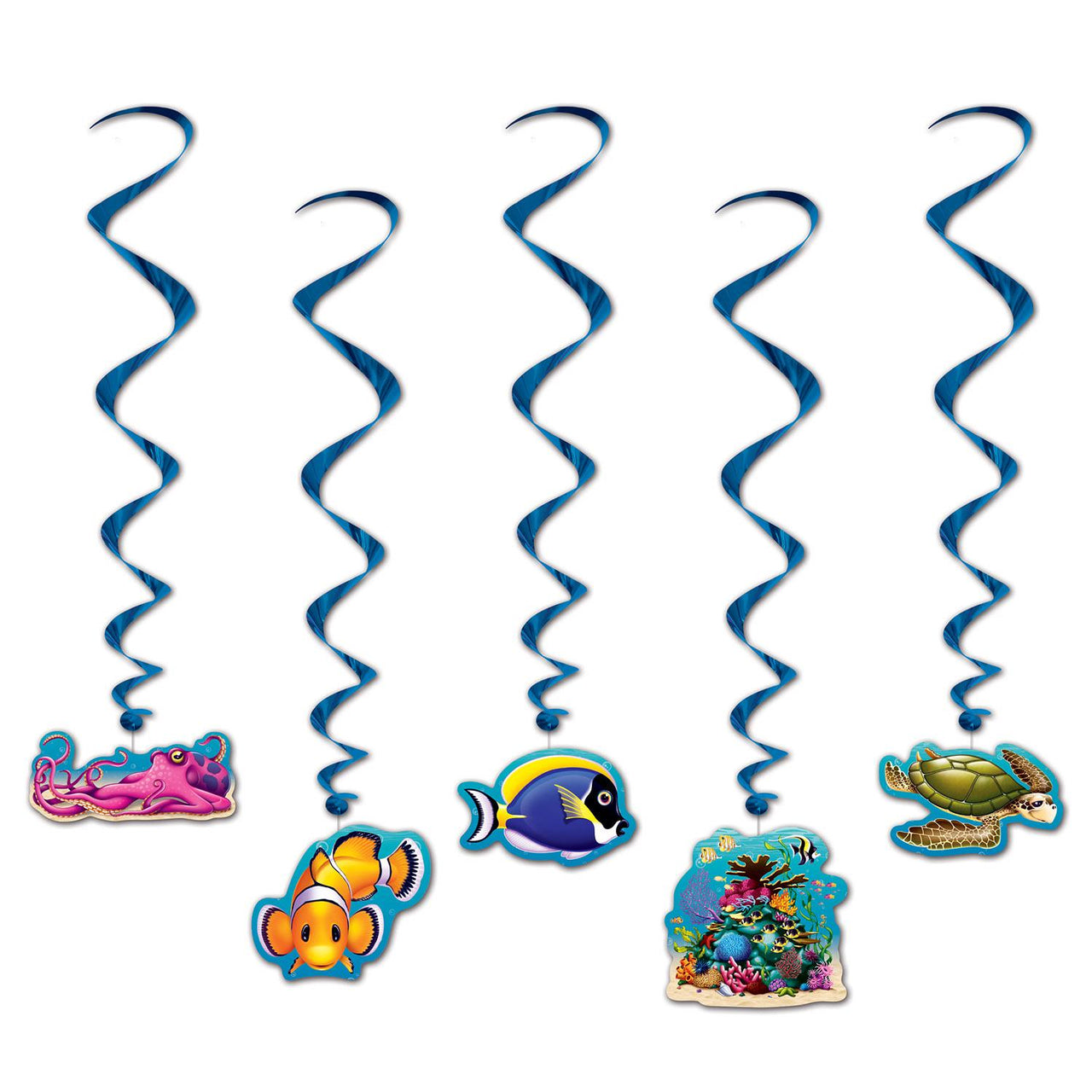 Beistle Under The Sea Party Whirls (5/Pkg)