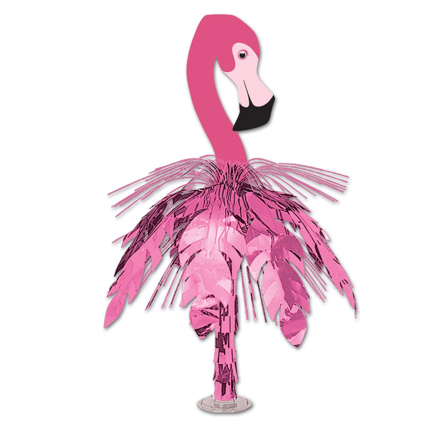 Luau Party Flamingo Cascade Centerpiece