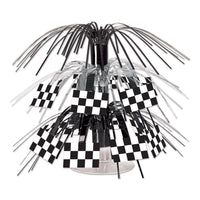 Beistle Checkered Flag Mini Party Cascade Centerpiece