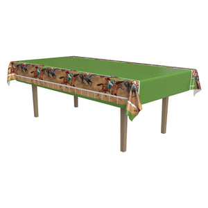 Beistle Horse Racing Party Tablecover