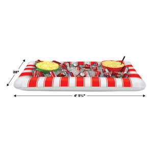 Inflatable Red&White Stripes Buffet Clr