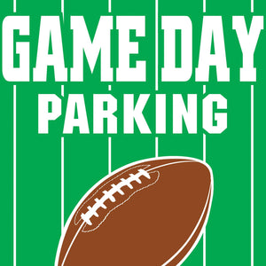 Bulk Game Day Parking Sign (Case of 24) by Beistle