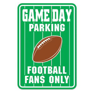 Beistle Game Day Party Parking Sign