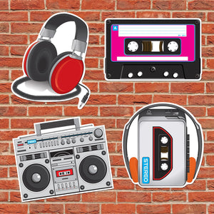 Bulk Cassette Player Cutouts (Case of 48) by Beistle