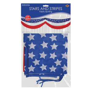 Stars & Stripes Fabric Bunting