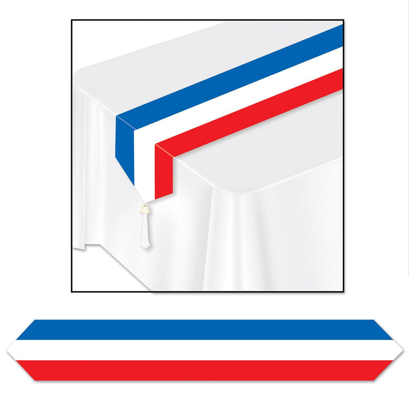 Beistle Printed Patriotic Paper Party Table Runner