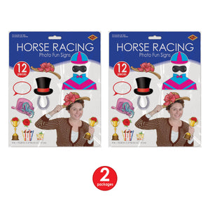 Horse Racing Photo Fun Signs, party supplies, decorations, The Beistle Company, Derby Day, Bulk, Other Party Themes, Derby Day Party Theme 