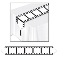Beistle Printed Filmstrip Party Paper Table Runner