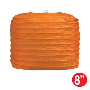 Square Paper Lanterns Orange, party supplies, decorations, The Beistle Company, General Occasion, Bulk, General Party Decorations, Paper Lanterns