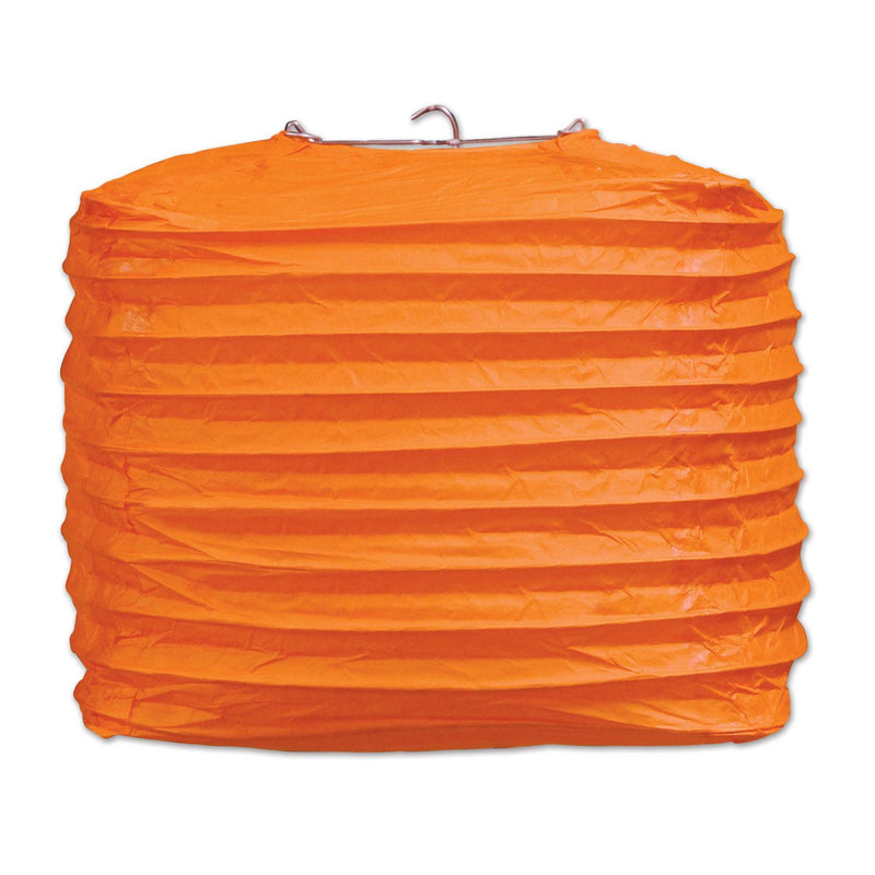 Beistle Orange Party Square Paper Lanterns (2/Pkg)