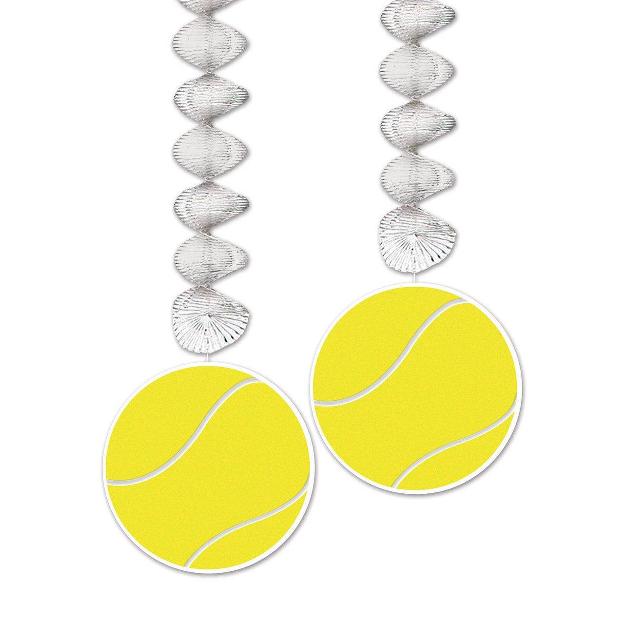 Beistle Tennis Ball Party Danglers (2/Pkg)