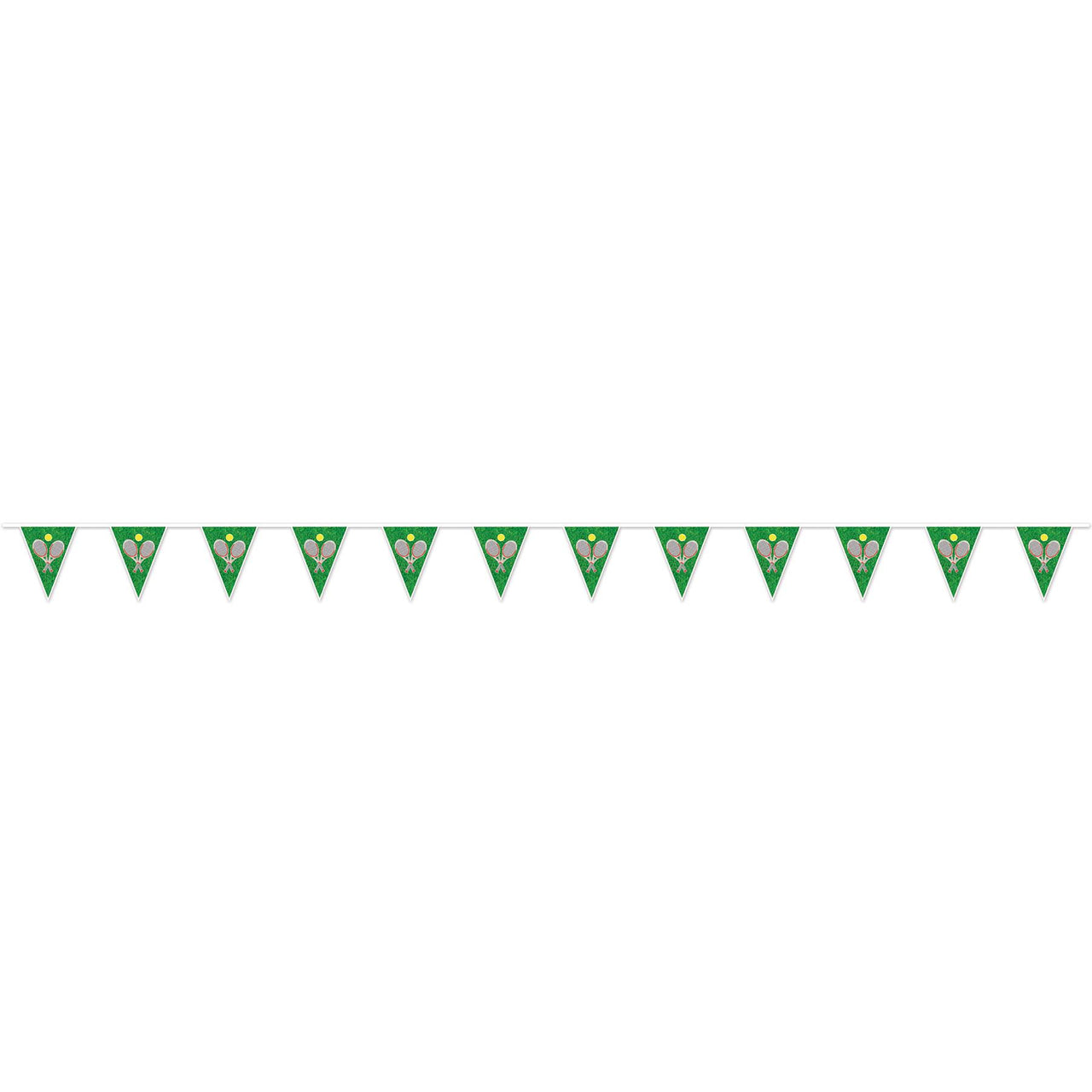 Beistle Tennis Party Pennant Banner