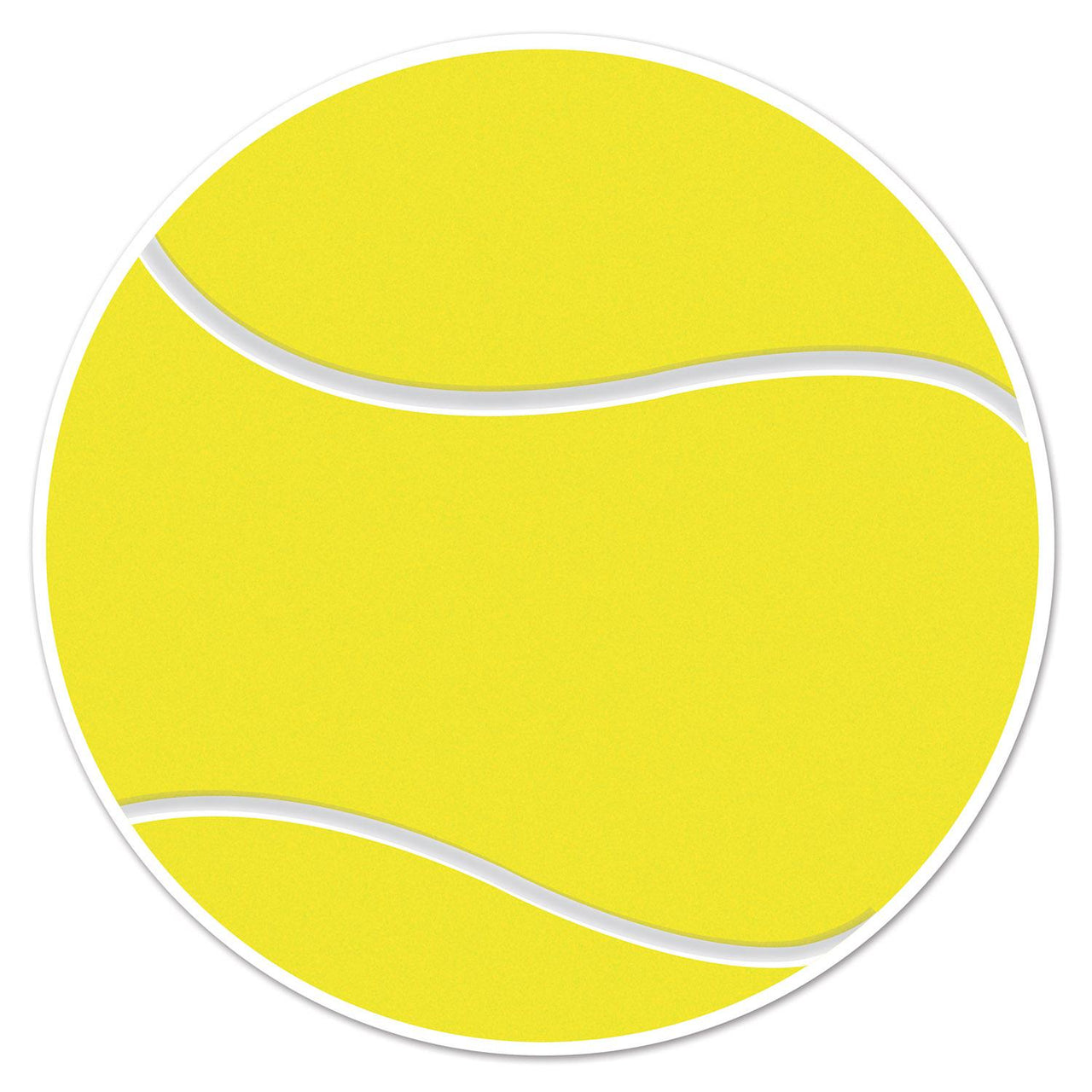 Beistle Tennis Ball Party Cutout