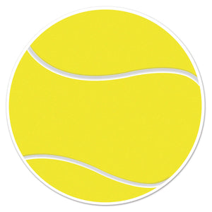 Beistle Tennis Ball Party Cutout