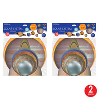 Bulk Solar System Cutouts (Case of 120) by Beistle